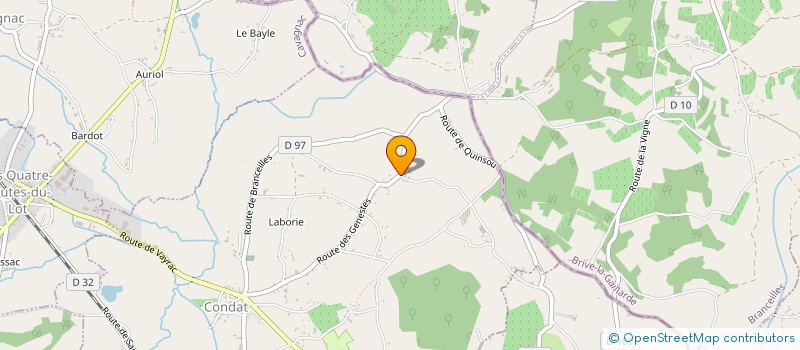 localisation de l'entreprise MONSIEUR MARC ALLENBACH  CONDAT