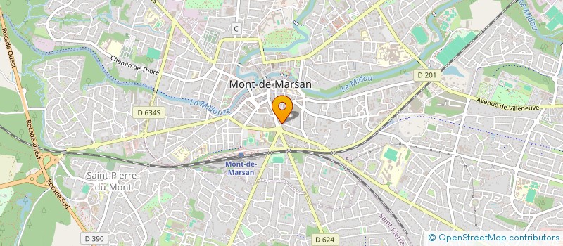 localisation de l'entreprise MONSIEUR MARC ALMARCHA à MONT-DE-MARSAN