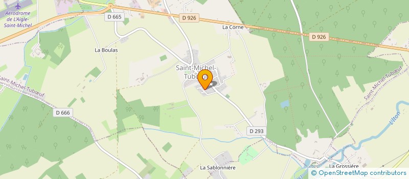 localisation de l'entreprise MONSIEUR MARC ALRIC à SAINT-MICHEL-TUBŒUF