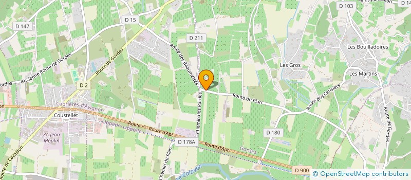 localisation de l'entreprise MONSIEUR MARC ALZIAL  GORDES