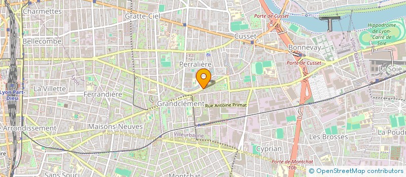 localisation de l'entreprise MONSIEUR MARC AMAR à VILLEURBANNE