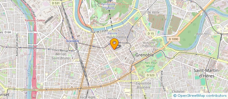 localisation de l'entreprise MONSIEUR MARC AMBROISE-THOMAS  GRENOBLE