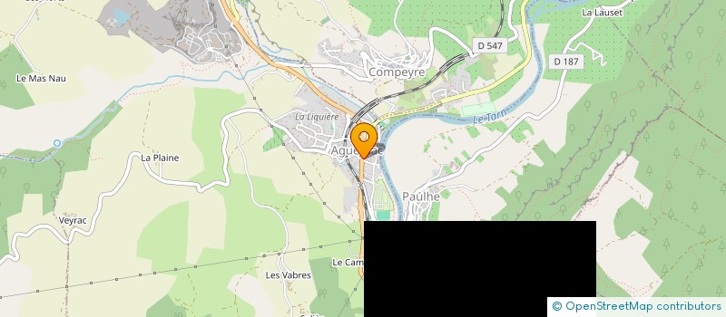 localisation de l'entreprise MONSIEUR MARC AMIARD  PAULHE