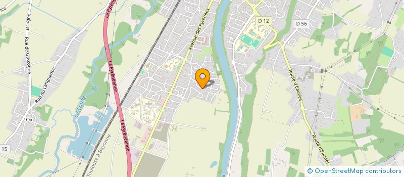 localisation de l'entreprise MONSIEUR MARC AMIOT  MURET