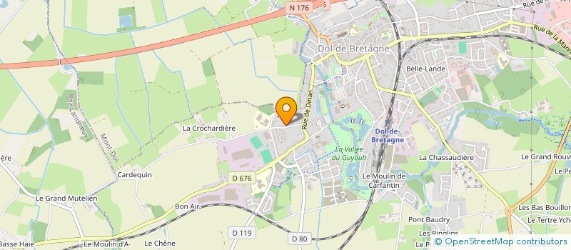 localisation de l'entreprise MONSIEUR MARC AMMERSCHMITT  DOL-DE-BRETAGNE