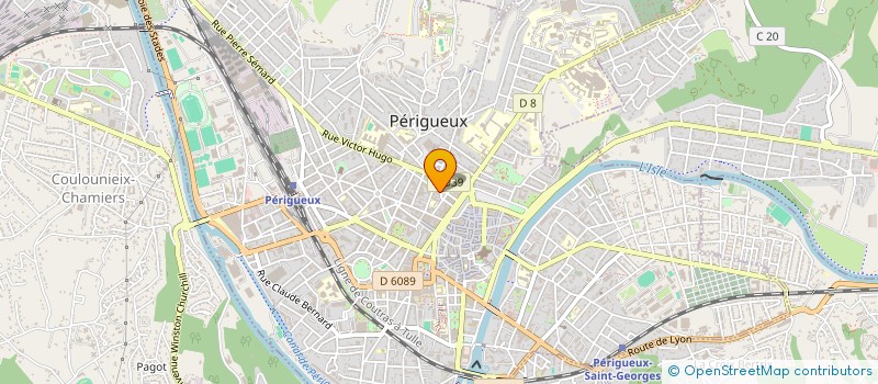 localisation de l'entreprise MONSIEUR MARC AMOUROUX à PERIGUEUX