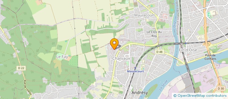 localisation de l'entreprise MONSIEUR MARC ANDRE ALCIUS  ANDRESY