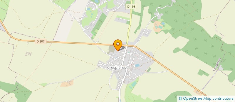 localisation de l'entreprise MONSIEUR MARC ANDRE DECKERS  CRESPIERES