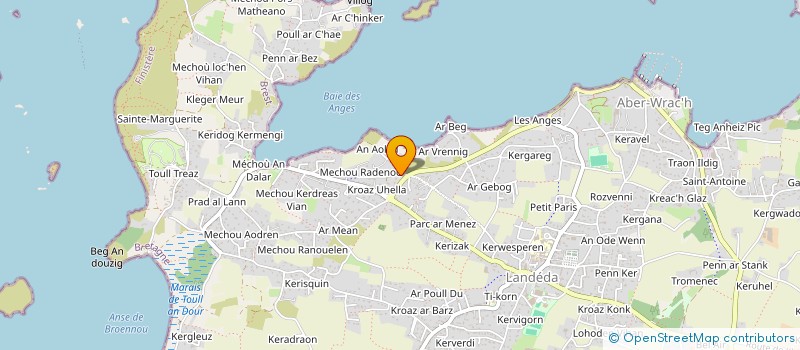 localisation de l'entreprise MONSIEUR MARC-ANDRE DOREL à LANDEDA