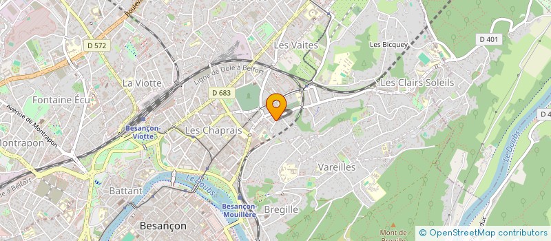 localisation de l'entreprise MONSIEUR MARC-ANDRE GOLAZ à BESANCON