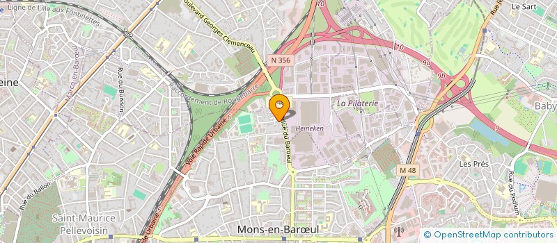 localisation de l'entreprise MONSIEUR MARC ANDRE LELEU  MONS-EN-BARUL