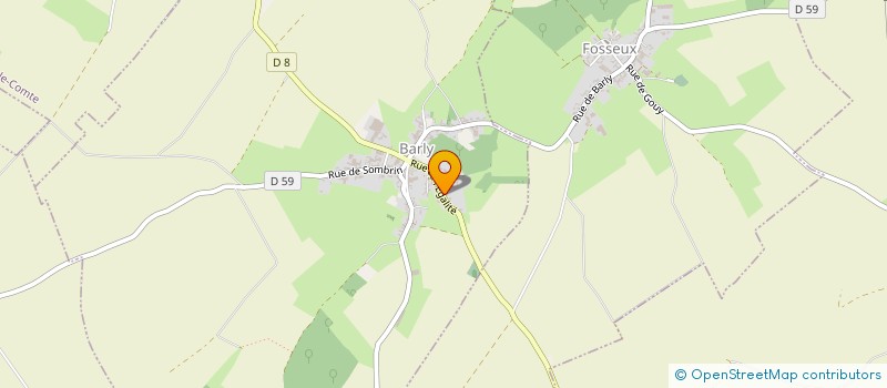 localisation de l'entreprise MONSIEUR MARC ANDRE LEMAIRE  BARLY