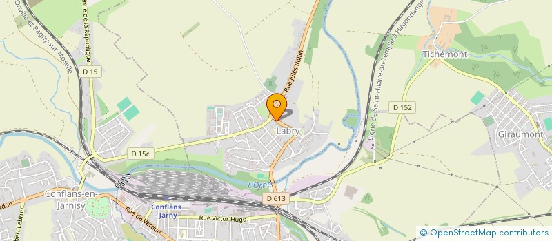 localisation de l'entreprise MONSIEUR MARC ANDRE LETTA  LABRY