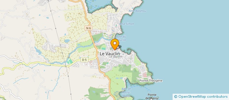 localisation de l'entreprise MONSIEUR MARC-ANDRE MARIE-CLAIRE à LE VAUCLIN
