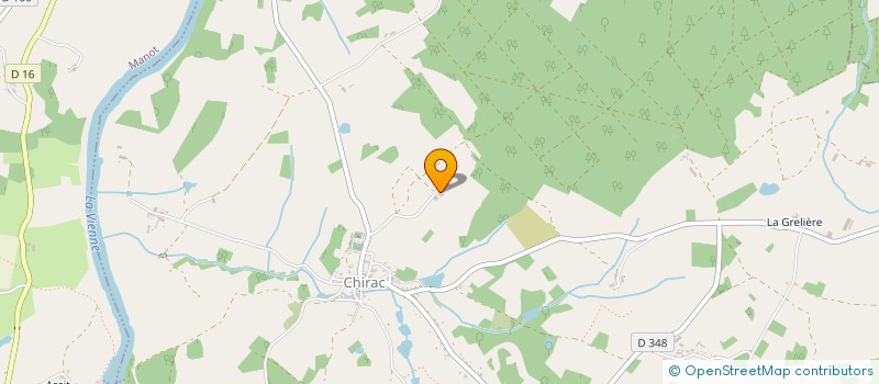 localisation de l'entreprise MONSIEUR MARC-ANDRE MARIE-MAGDELAINE  CHIRAC