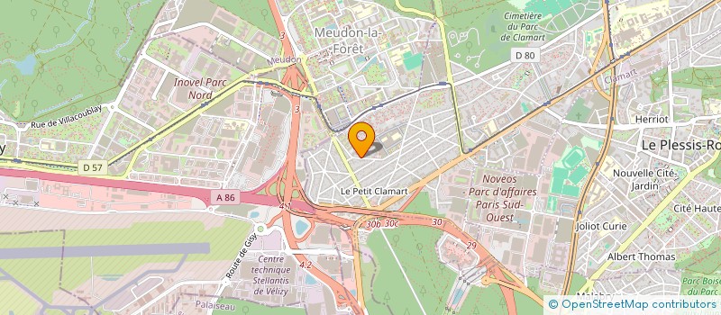 localisation de l'entreprise MONSIEUR MARC-ANDRE MOLODIJ-DUMAZEDIER  CLAMART