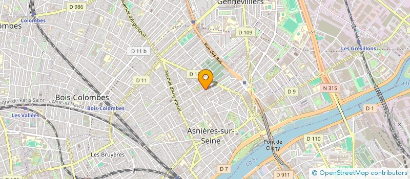 localisation de l'entreprise MONSIEUR MARC-ANDRE NIANG  ASNIERES-SUR-SEINE