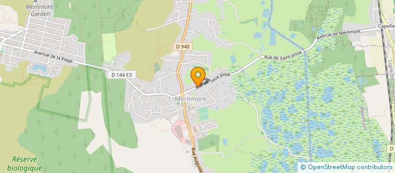 localisation de l'entreprise MONSIEUR MARC ANDRE ROGER FLEURET  MERLIMONT