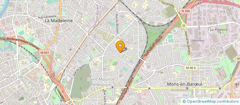 localisation de l'entreprise MONSIEUR MARC-ANDRE VAGELLI à LILLE