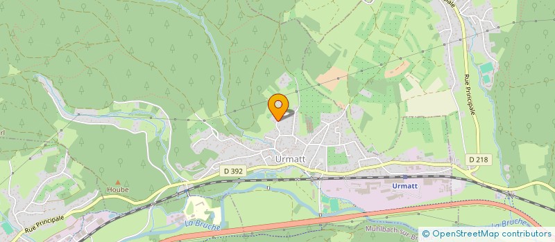 localisation de l'entreprise MONSIEUR MARC ANDRE ZOLLER  URMATT