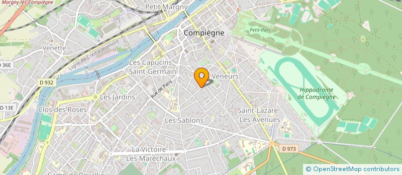 localisation de l'entreprise MONSIEUR MARC ANDRZEJEWSKI  COMPIEGNE