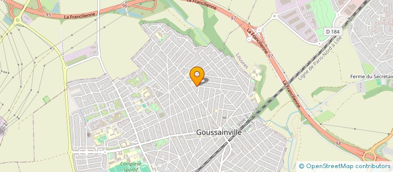 localisation de l'entreprise MONSIEUR MARC-ANGEL DORVILIEN  GOUSSAINVILLE