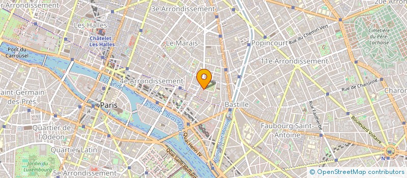 localisation de l'entreprise MONSIEUR MARC ANGIOLINI  PARIS