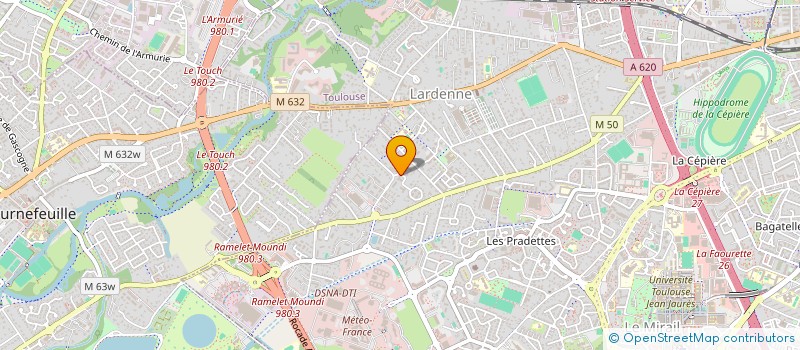 localisation de l'entreprise MONSIEUR MARC-ANTHONY GASSER  TOULOUSE