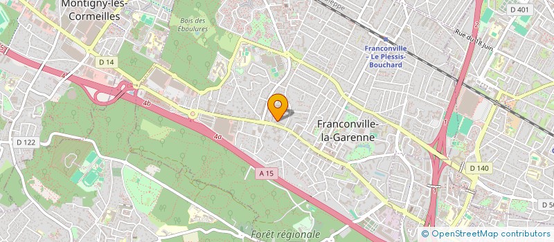 localisation de l'entreprise MONSIEUR MARC-ANTOINE AGGAR-BLOQUERT  FRANCONVILLE