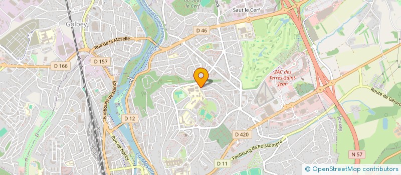 localisation de l'entreprise MONSIEUR MARC-ANTOINE ALMEIDA  EPINAL