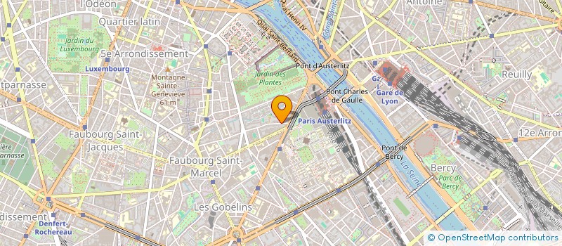 localisation de l'entreprise MONSIEUR MARC ANTOINE BELLINI  PARIS