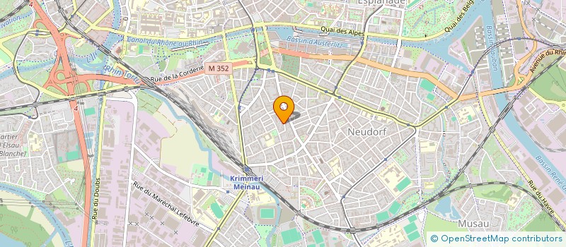 localisation de l'entreprise MONSIEUR MARC-ANTOINE BENDER  STRASBOURG