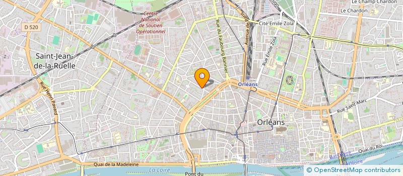 localisation de l'entreprise MONSIEUR MARC-ANTOINE CIZEAU-ORSONNEAU  ORLEANS