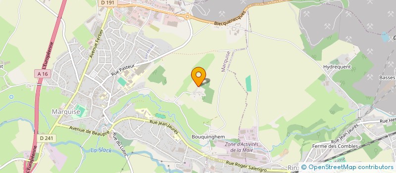 localisation de l'entreprise MONSIEUR MARC-ANTOINE DEFACHELLE  MARQUISE