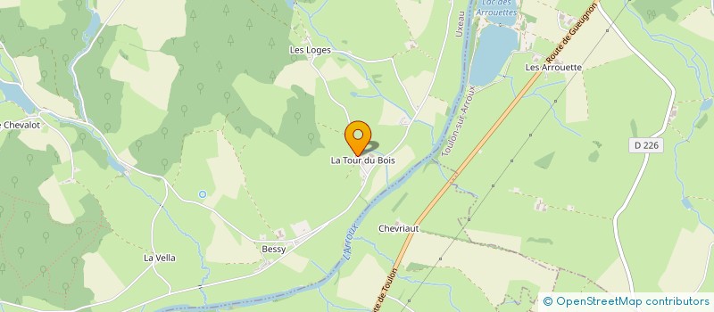 localisation de l'entreprise MONSIEUR MARC-ANTOINE DEGUEURCE  UXEAU