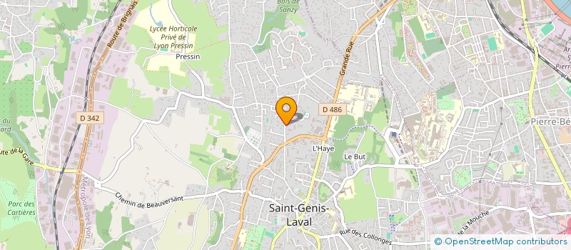 localisation de l'entreprise MONSIEUR MARC-ANTOINE DELEMER  SAINT-GENIS-LAVAL