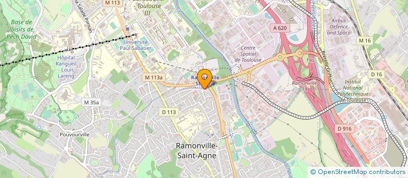 localisation de l'entreprise MONSIEUR MARC ANTOINE DEVOS à RAMONVILLE-SAINT-AGNE