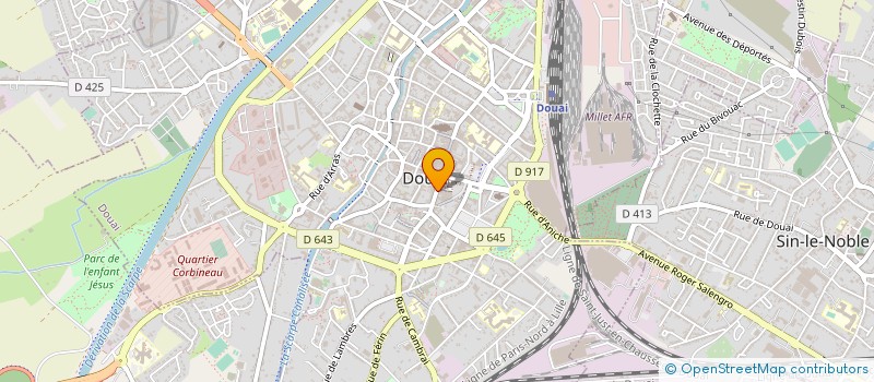 localisation de l'entreprise MONSIEUR MARC-ANTOINE DUBUQUOI à DOUAI