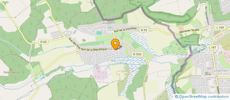 localisation de l'entreprise MONSIEUR MARC-ANTOINE FORGIONE  MERTEN