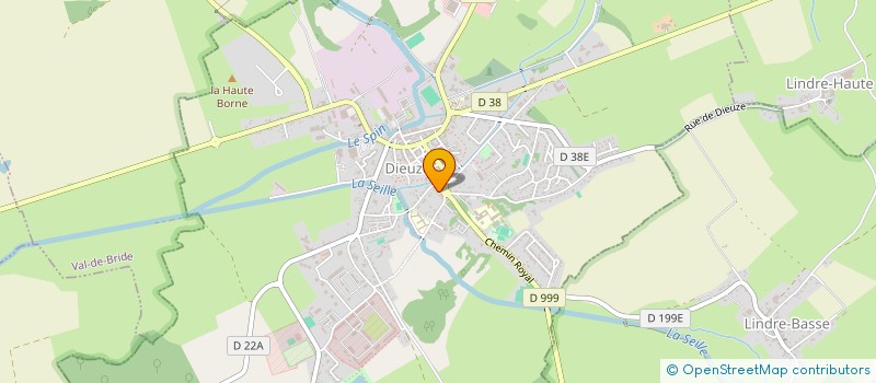 localisation de l'entreprise MONSIEUR MARC-ANTOINE FRANCOIS  DIEUZE