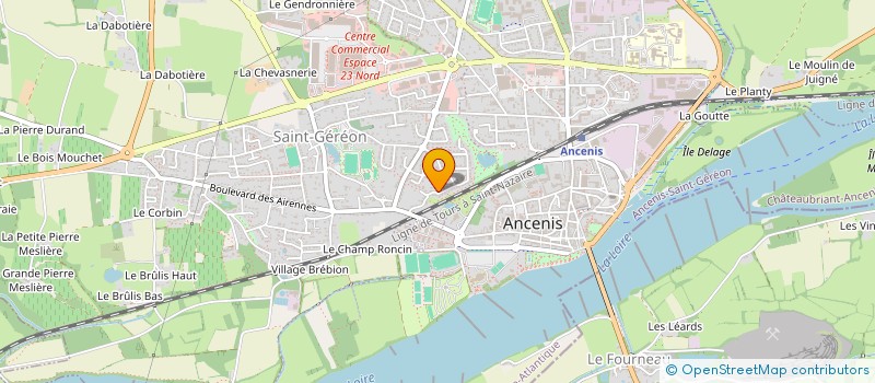 localisation de l'entreprise MONSIEUR MARC-ANTOINE GALLERAND  ANCENIS-SAINT-GEREON