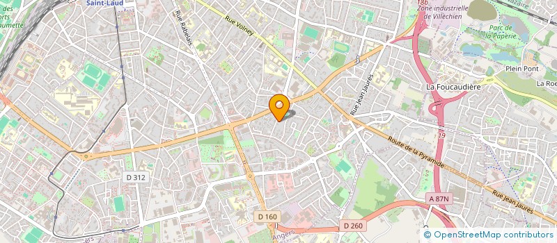 localisation de l'entreprise MONSIEUR MARC ANTOINE GELIN à ANGERS