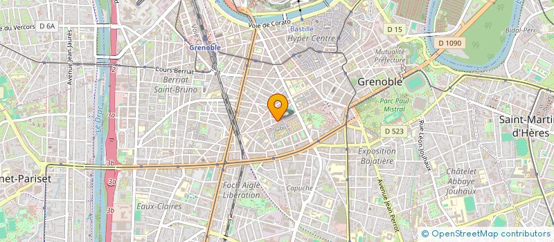 localisation de l'entreprise MONSIEUR MARC-ANTOINE GEORGES  GRENOBLE