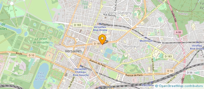 localisation de l'entreprise MONSIEUR MARC-ANTOINE ISORNI à VERSAILLES