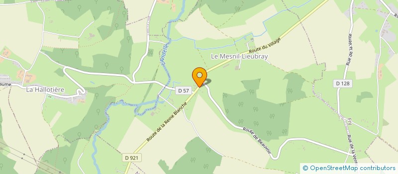 localisation de l'entreprise MONSIEUR MARC-ANTOINE LIOT  LE MESNIL-LIEUBRAY