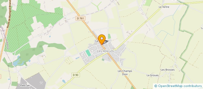 localisation de l'entreprise MONSIEUR MARC-ANTOINE MATHIEU à LES GARENNES SUR LOIRE