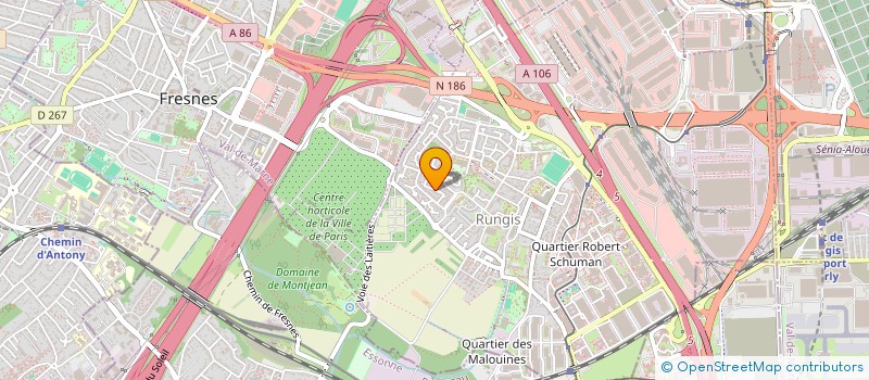 localisation de l'entreprise MONSIEUR MARC-ANTOINE MECHAIN  RUNGIS