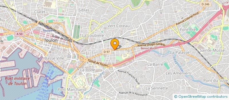 localisation de l'entreprise MONSIEUR MARC-ANTOINE NARDINO à TOULON