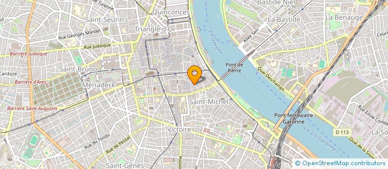 localisation de l'entreprise MONSIEUR MARC ANTOINE PEREZ  BORDEAUX