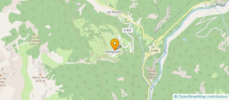 localisation de l'entreprise MONSIEUR MARC-ANTOINE PRAT  ARVIEUX